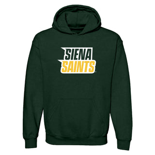 Siena University Basic Block Hoodie - Forest