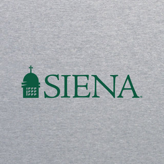 Siena University Institutional Logo Long Sleeve - Sport Grey