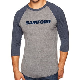 Samford Basic Block 3/4 Sleeve Raglan