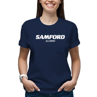 Samford Alumni Block T-Shirt - Navy