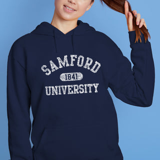 Samford Athletic Arch Hoodie - Navy