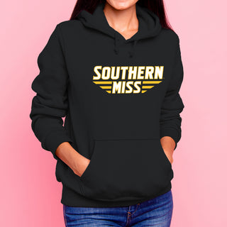 Southern Mississippi Basic Block Hoodie - Black