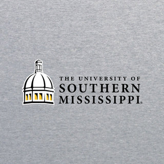Southern Mississippi Institutional Logo Long Sleeve - Sport Grey
