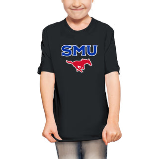 Southern Methodist University Mustangs Arch Logo Youth T-Shirt