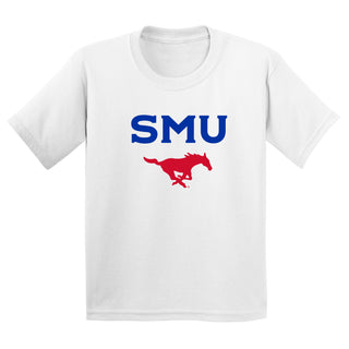Southern Methodist University Mustangs Arch Logo Youth T-Shirt