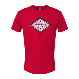 Arkansas State Flag NLA T-Shirt - Red