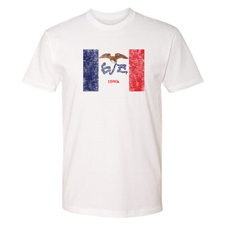 Iowa State Flag NLA T-Shirt - White