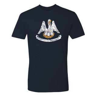 Louisiana State Flag NLA T-Shirt - Midnight Navy