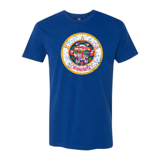 Minnesota State Flag NLA T-Shirt - Royal