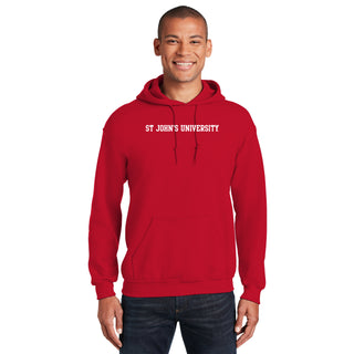 St John's University Red Storm Basic Block Hoodie - Red