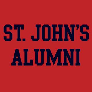 St John's Red Storm Alumni Block T-Shirt - Red