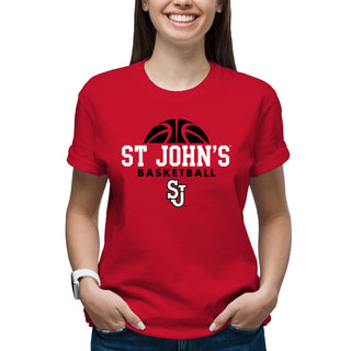 St John's University Red Storm Basketball Hype T-Shirt - Red