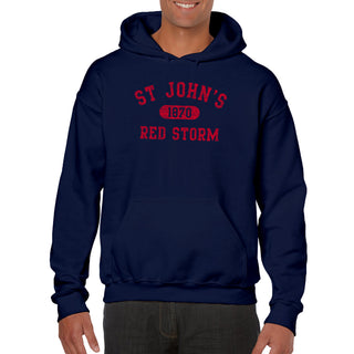 St John's Red Storm Athletic Arch Hoodie - Navy