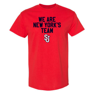 St John's Red Storm Fight Song Sport T-Shirt - Red