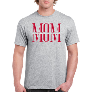 St John's Red Storm Classic Mom T-Shirt - Sport Grey