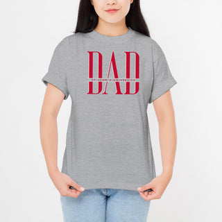St John's Red Storm Classic Dad T-Shirt - Sport Grey