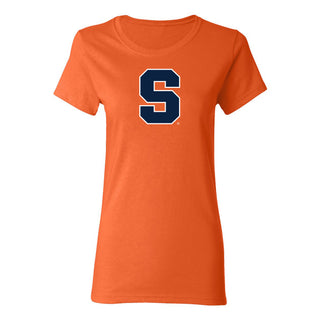 Syracuse Oranges Primary Logo Women's T-Shirt - Orange