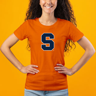 Syracuse Oranges Primary Logo Women's T-Shirt - Orange