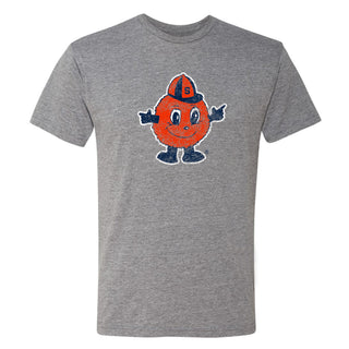 Syracuse Mascot Mark Triblend T-Shirt - Premium Heather