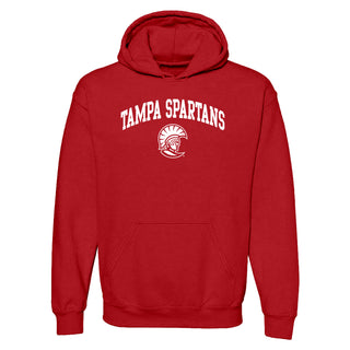 Tampa Arch Logo Hoodie - Red