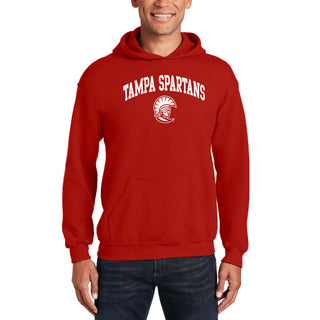 Tampa Arch Logo Hoodie - Red