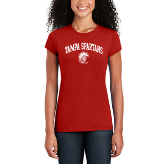 Tampa Arch Logo Womens T-Shirt - Red