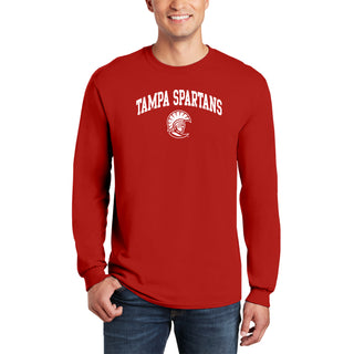 Tampa Arch Logo Longsleeve T-Shirt - Red