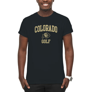 Colorado Arch Logo Golf T-Shirt - Black