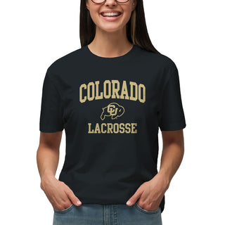 Colorado Arch Logo Lacrosse T-Shirt - Black