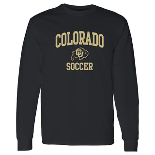 Colorado Arch Logo Soccer Long Sleeve - Black