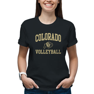 Colorado Arch Logo Volleyball T-Shirt - Black