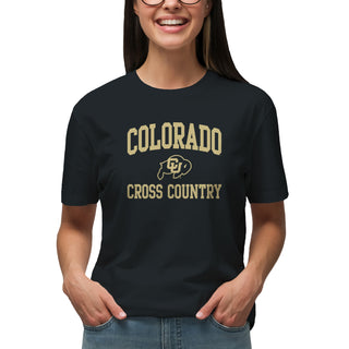 Colorado Arch Logo Cross Country T-Shirt - Black