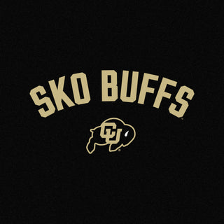 Colorado Sko Buffs Arc Canvas Triblend T-Shirt - Solid Black