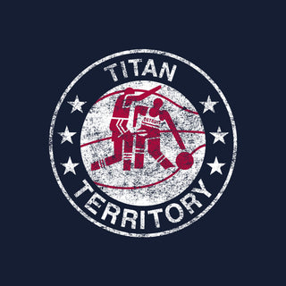 Detroit Mercy Titans Distressed Circle Logo Long Sleeve - Navy