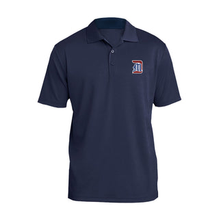 Detroit Mercy Primary Logo EMB Polo - Navy