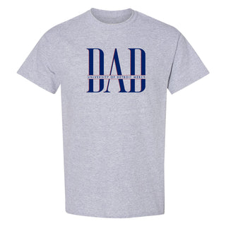 Detroit Mercy Classic Dad T-Shirt - Sport Grey