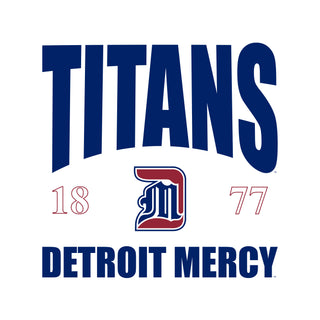 Detroit Mercy Titans Giving Noise JA BTB Crewneck - White