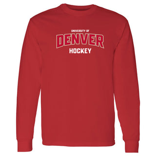 Denver Arch Logo Hockey Long Sleeve