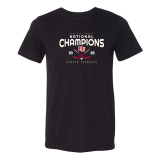 Denver 2026 Hockey National Champions Rounded Triblend T-Shirt