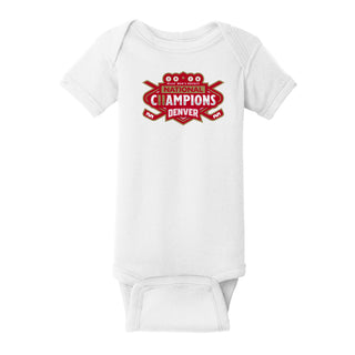 Denver 2026 Hockey National Champions Logo Infant Creeper