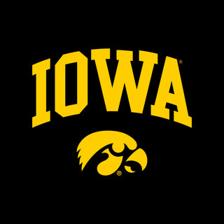 Iowa Arch Logo Creeper - Black