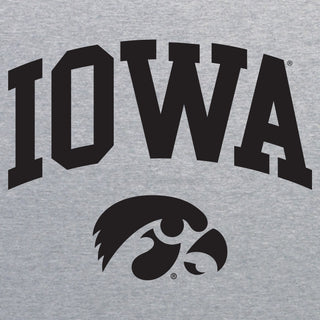 Iowa Hawkeyes Arch Logo Tank Top - Sport Grey