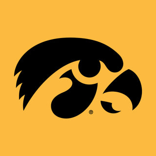 University of Iowa Hawkeyes Primary Logo Short Sleeve T Shirt - Gold