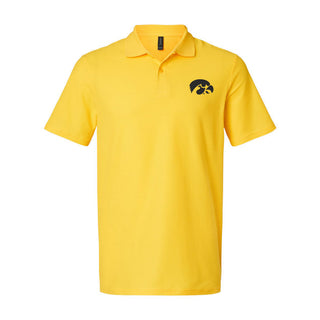 Iowa Primary Logo EMB Softstyle Pique Polo