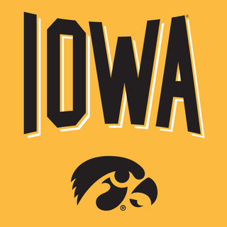 Iowa Hawkeyes Statement Block Youth T-Shirt - Gold