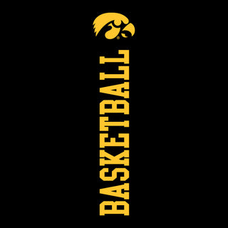 Iowa Hawkeye Basketball Sweatpants - Black