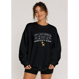 Iowa Mega Shadow BTB Crewneck - Black