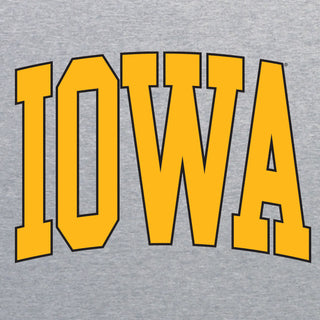 The University of Iowa Hawkeyes Mega Arch T-Shirt - Sport Grey