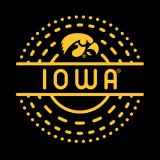Iowa Sunny Circle Toddler T-Shirt  - Black