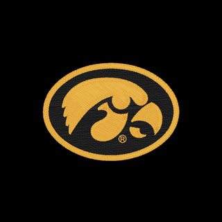 Iowa Hawkeye Oval EMB Softstyle Pique Polo